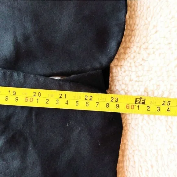 Zara Basic Soft Stretch Jersey 2 Pocket Blazer Black Size XS - Picture 4 of 10